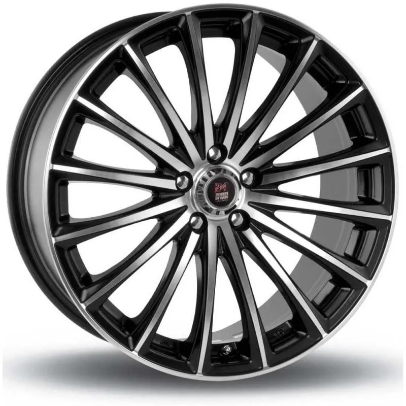 24H LEMANS Llanta gp1 7.5x17 5x100 et35 67.1 black polished